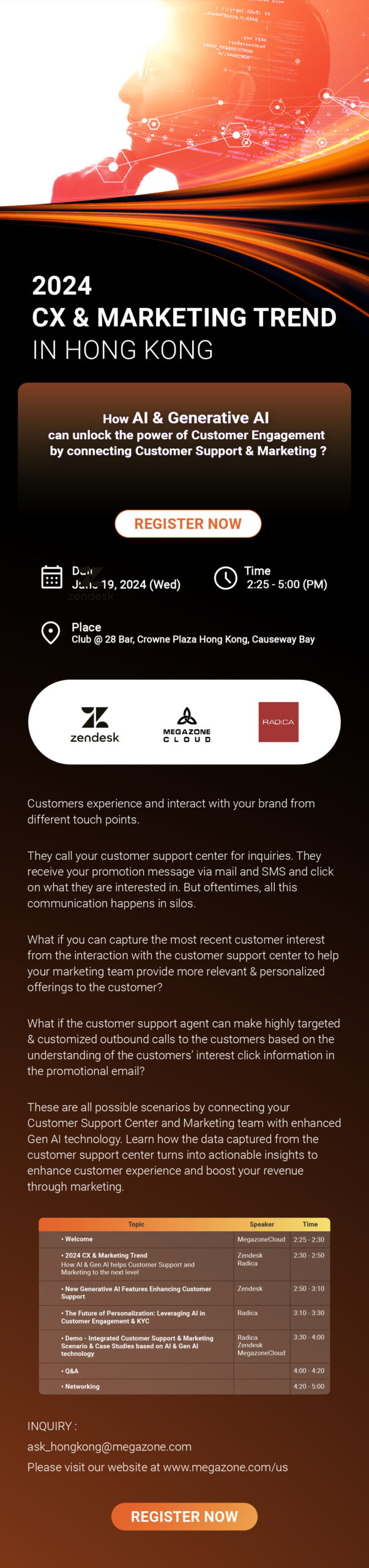 2024 CX & Marketing Trend (Co-organized with Zendesk & Megazone)
